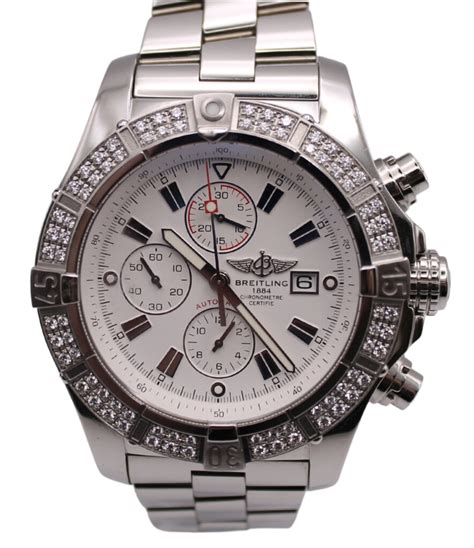 breitling diamond super avenger chrono watch|breitling super avenger price list.